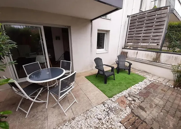 Concarneau - Beau Studio Chaleureux Avec Jardin